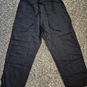 H&M Men's Black Joggers with Drawstring